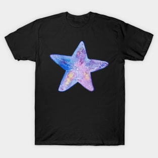 Pastel Galaxy Starfish T-Shirt